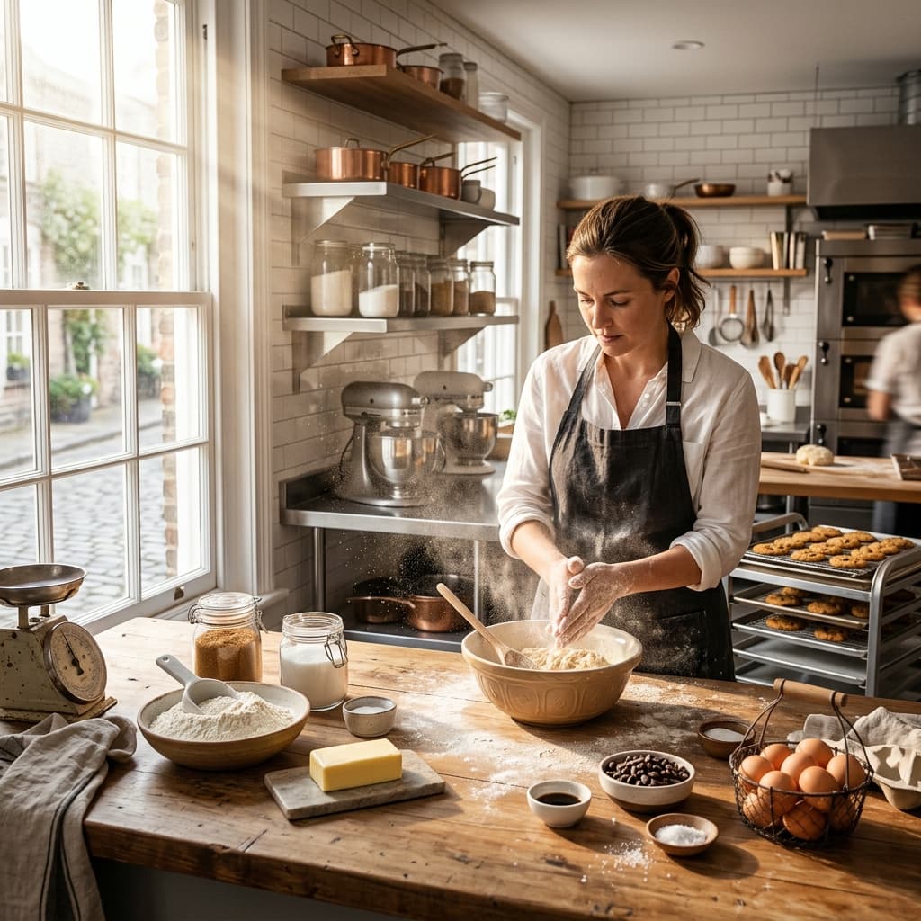 LOAVIA Bakery Kitchen Background